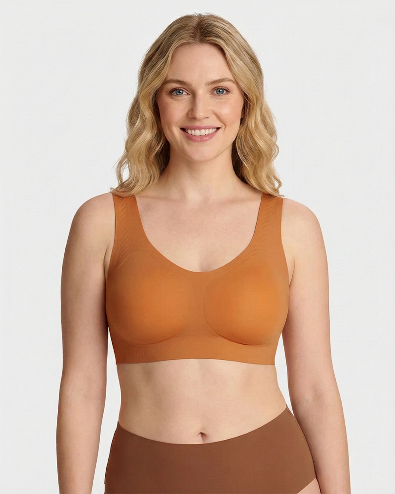 Lifting Wire-Free Antibacterial Jelly Bra-5