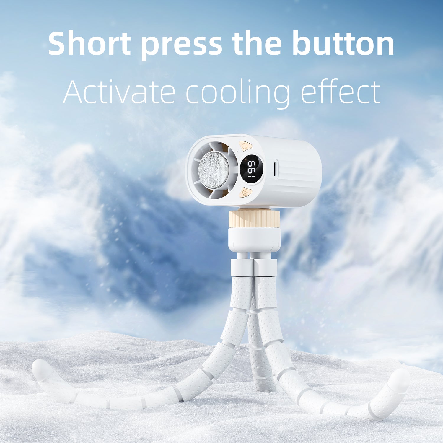 High Speed Cooling Octopus Fan USB Charging Portable Fan-10