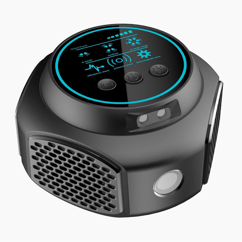 4-in-1 ultrasonic rodent repellent, 360° electronic rat repellent, repels indoor flies, cockroaches & mosquitoes.-1