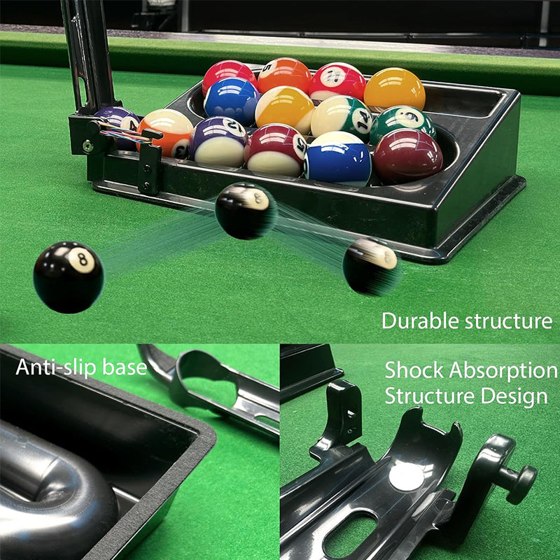 3D Printed Pool Ball Alignment Stand, Portable Snooker Training Aid & Billiard Holder-4
