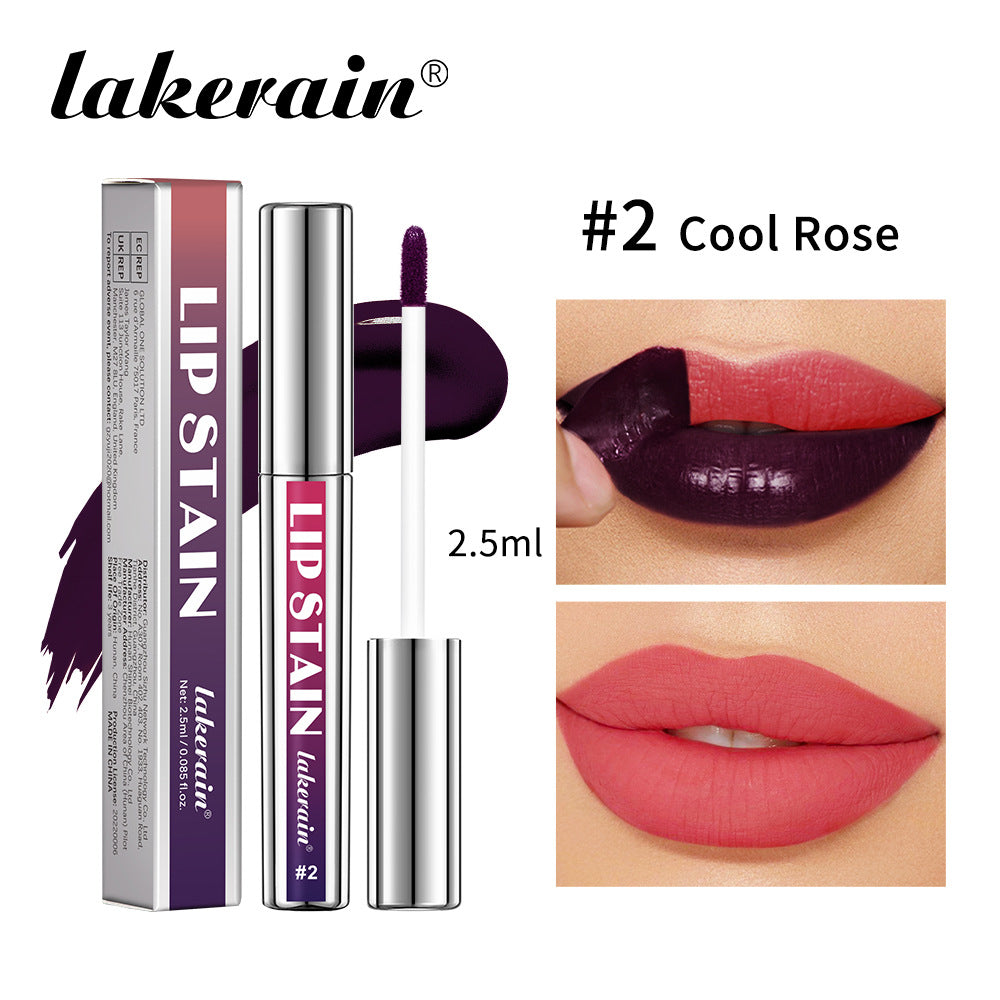 Lakerain Silver Tube Peel-Off Lip Gloss, Non-Transfer, Long-Lasting Matte Lipstick-4