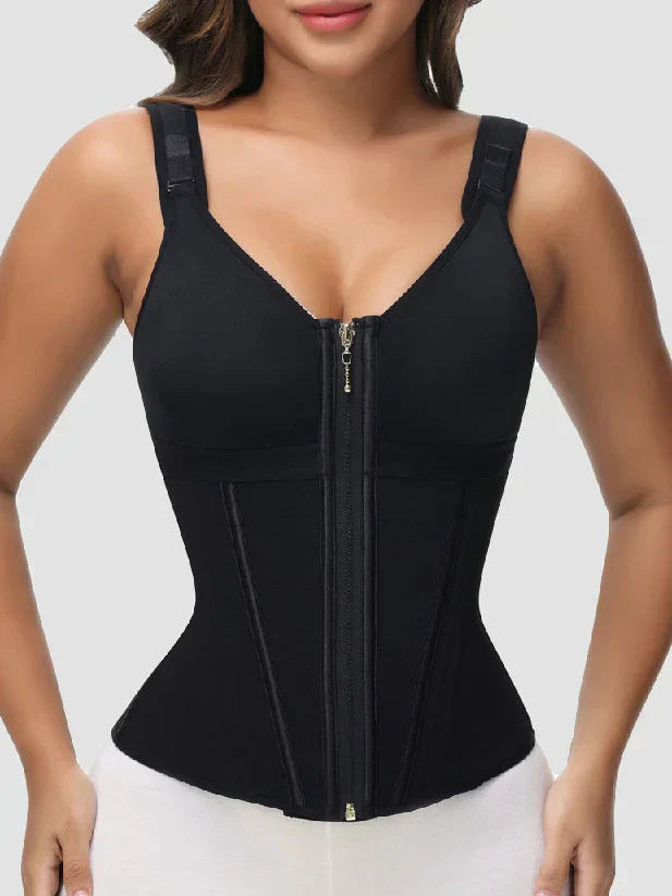 Waist Trainer Shaper Vest with Built-in Bra-3