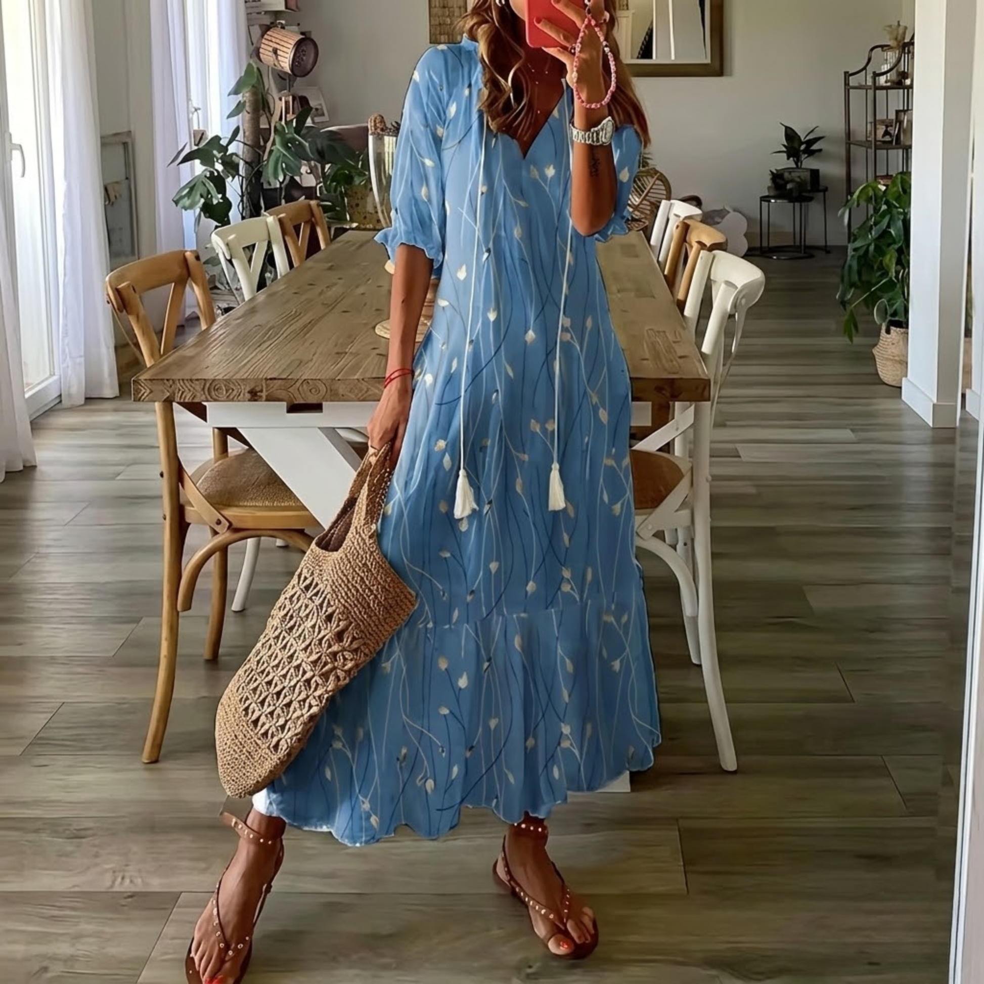 Molly - Boho Vintage Summer Dress-1