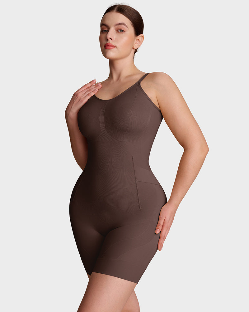 All-in-One Sculpting Bodysuit with Easy-Off Design-9