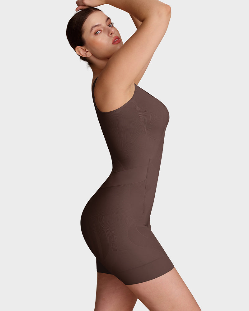 All-in-One Sculpting Bodysuit with Easy-Off Design-10