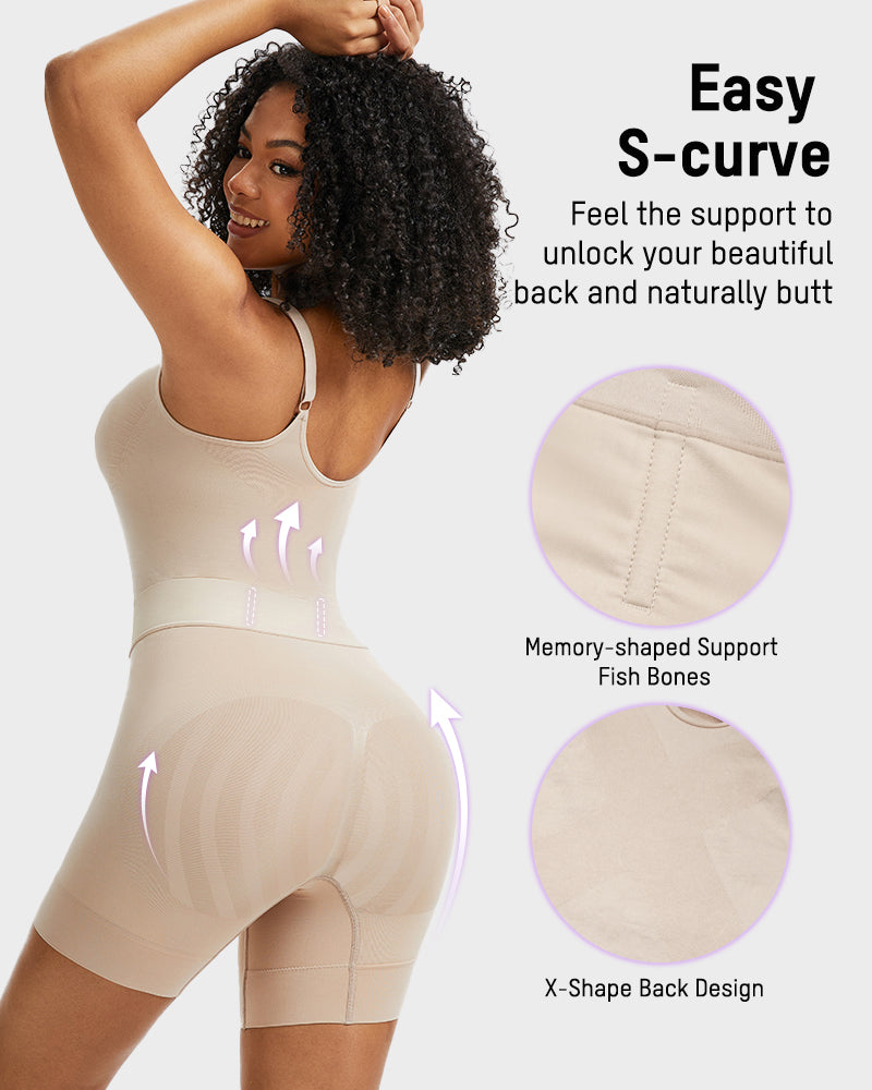 All-in-One Sculpting Bodysuit with Easy-Off Design-13