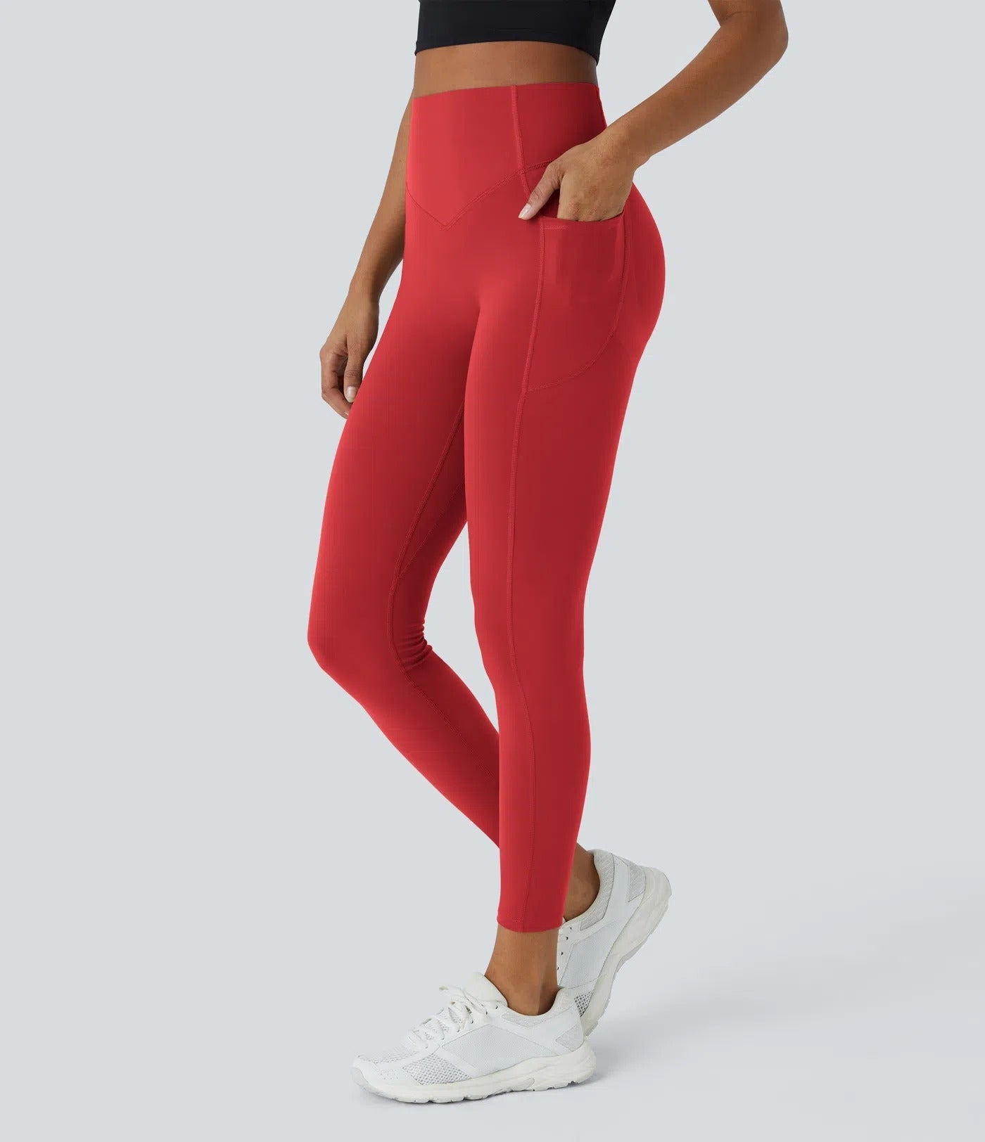 High Waisted Tummy Control Shaping Training Leggings-39