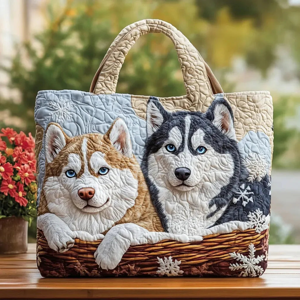 Winter Companions | Quilted Tote-1