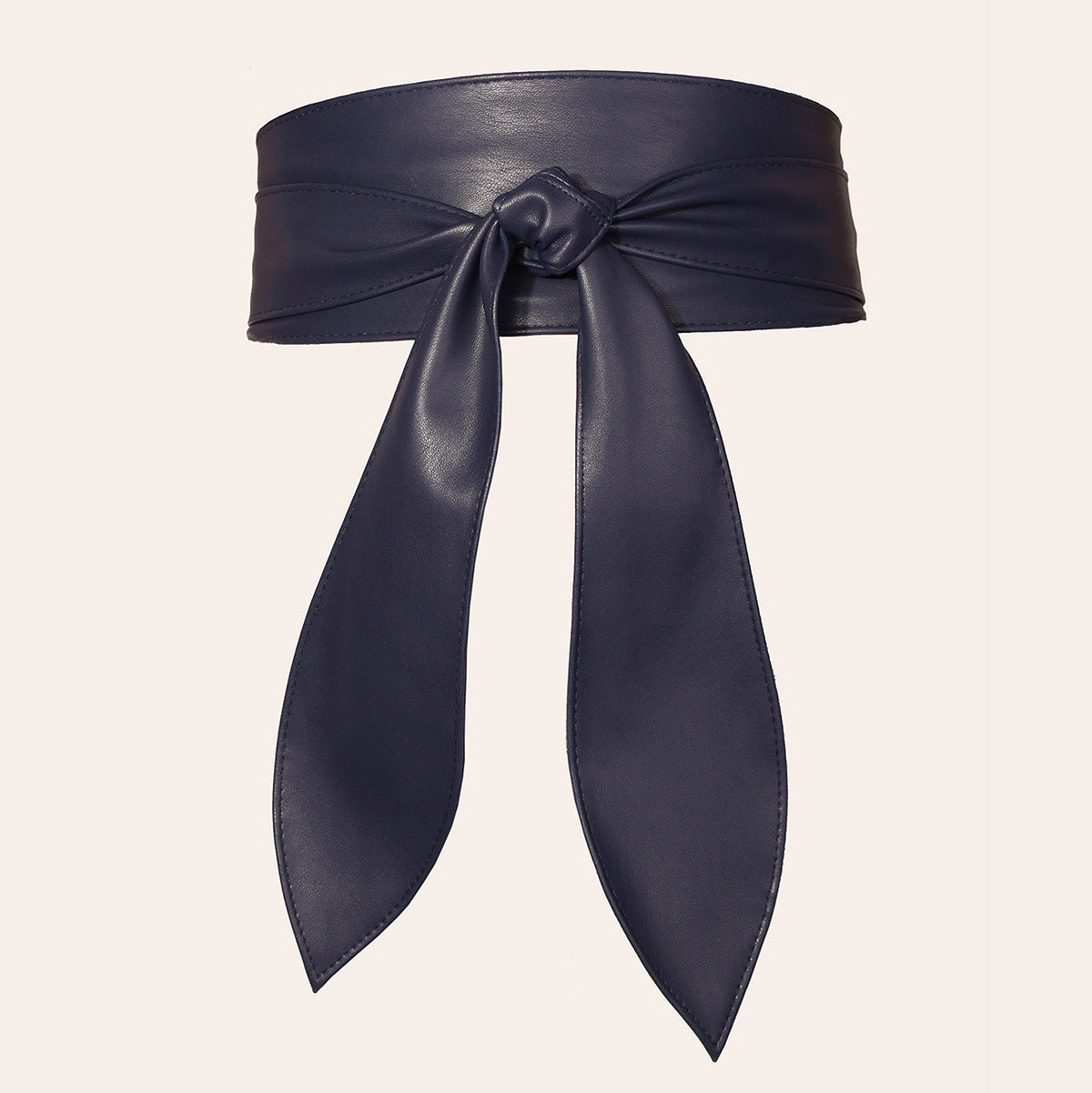 Women's Wide Waist Belt, Soft, Versatile, Elegant Bow Ribbon-8