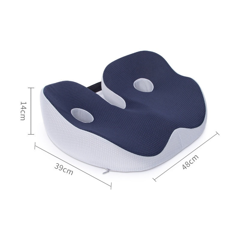 Breathable seat cushion thick memory foam cushion for long hours in the office-1