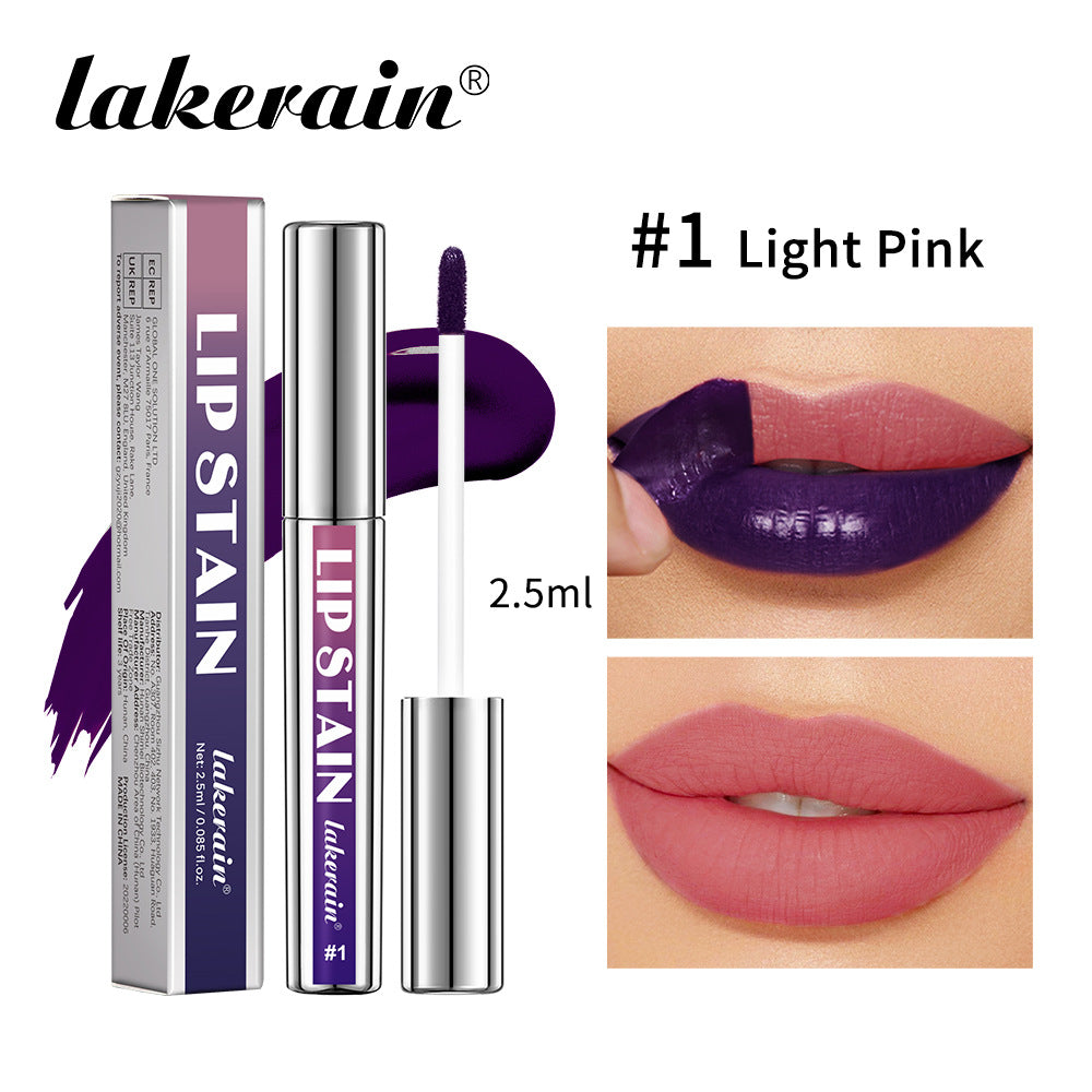 Lakerain Silver Tube Peel-Off Lip Gloss, Non-Transfer, Long-Lasting Matte Lipstick-3