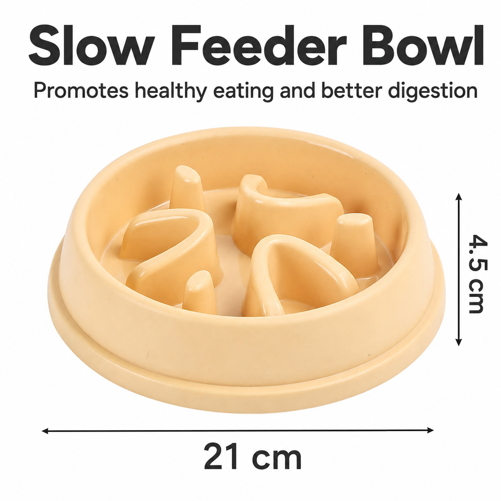 Slow-feed maze dog bowl-10
