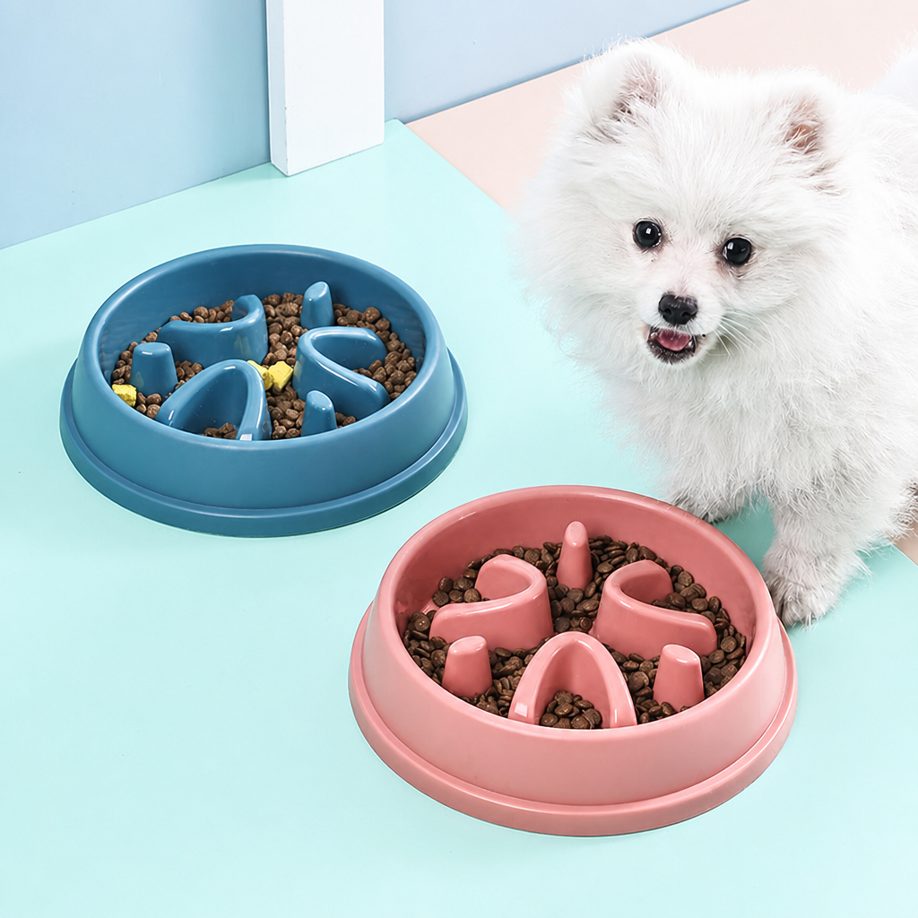 Slow-feed maze dog bowl-2