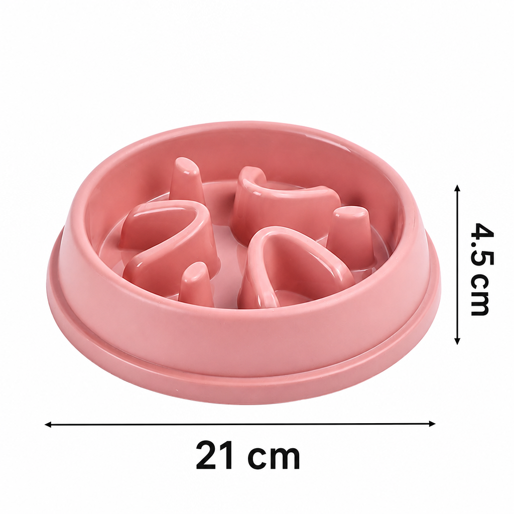 Slow-feed maze dog bowl-8