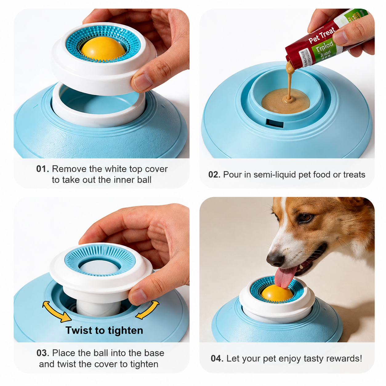 Slow-Feed Lick Bowl Anti-Slip-5