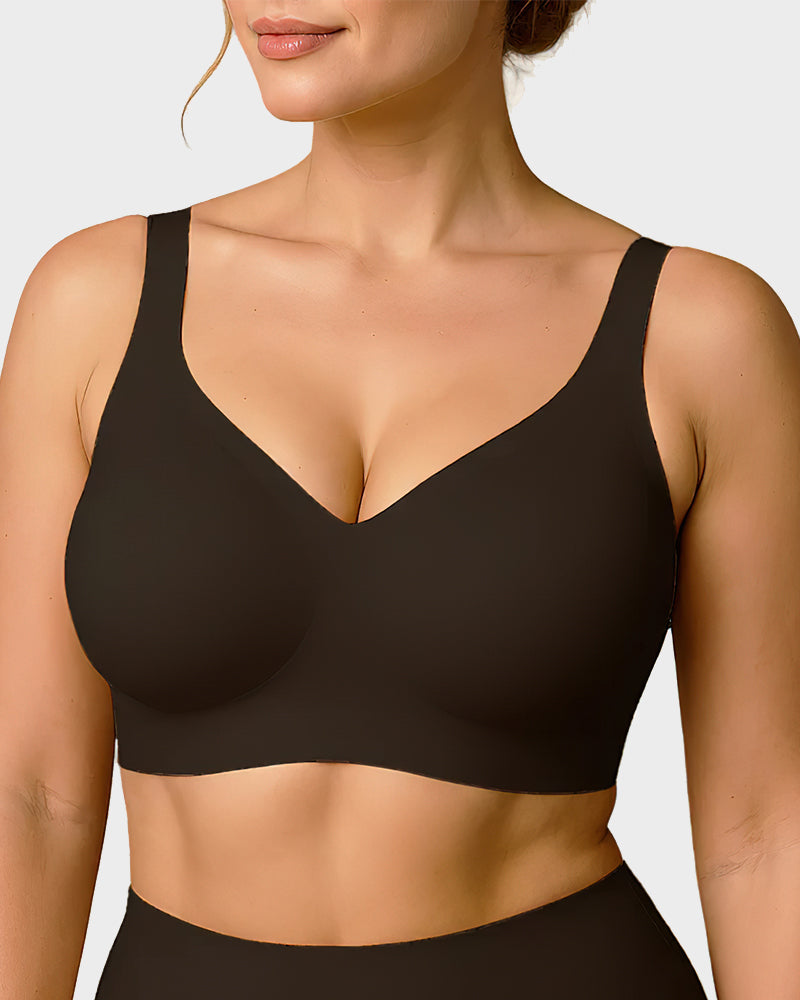 Seamless Wireless Everyday Bra – Comfy Full Coverage Fit-13