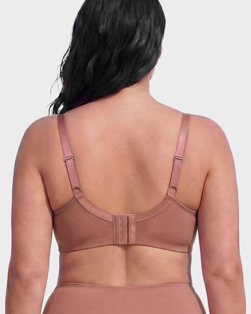 Floral Lace Minimizer Comfort Bra-9