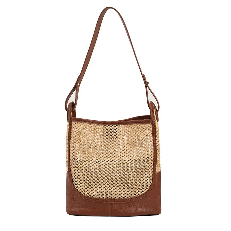 Sky | Large Capacity Tote Straw Bag-2
