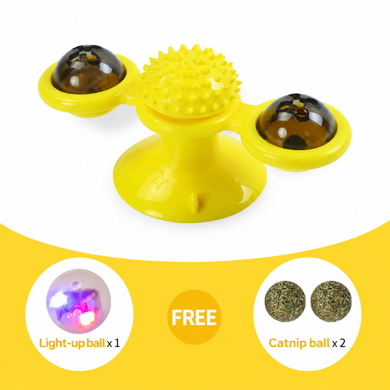 Spin Glow Catnip Windmill Toy-6