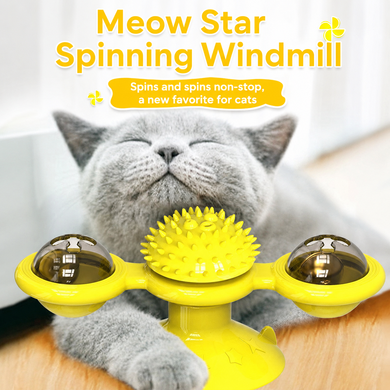 Spin Glow Catnip Windmill Toy-1