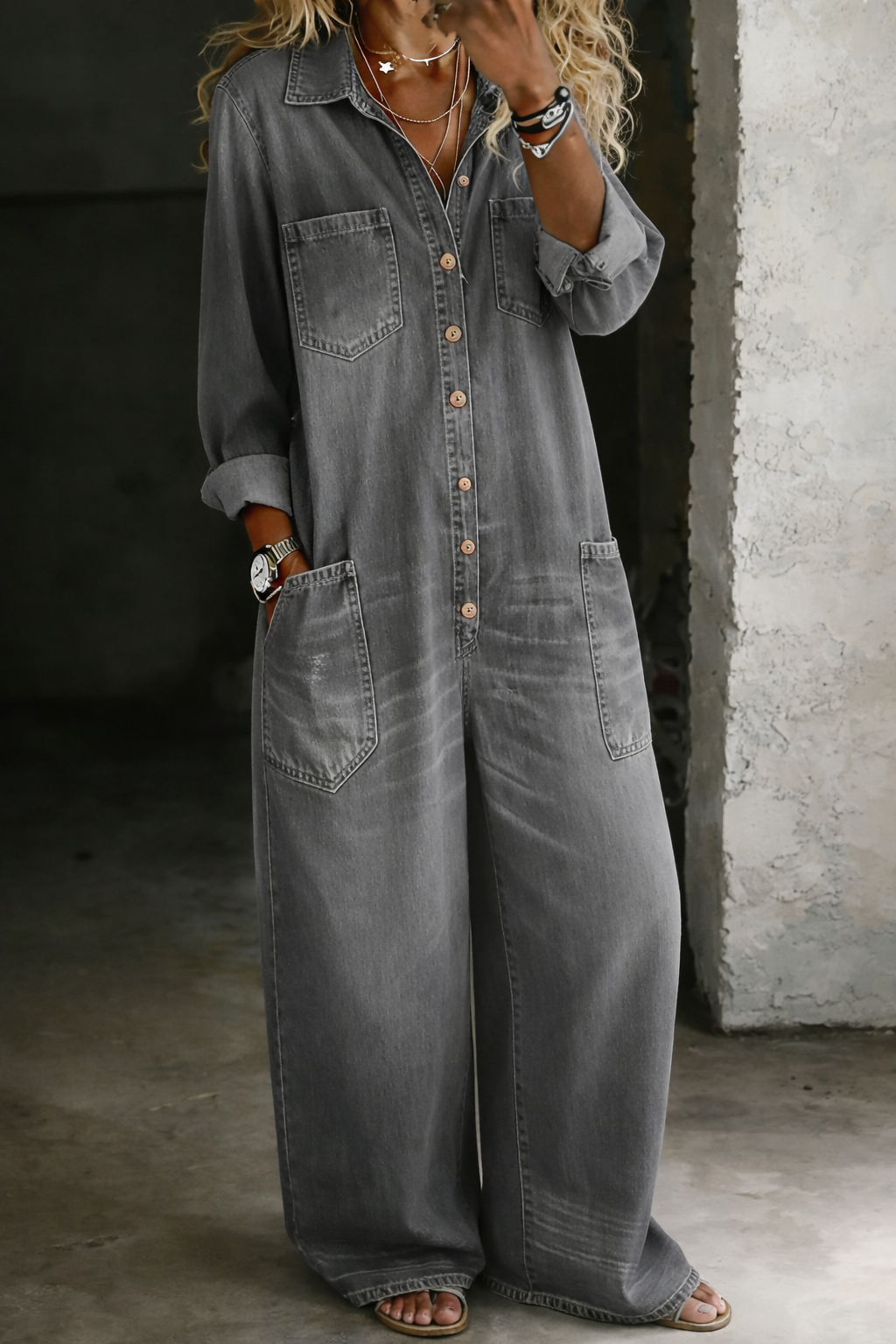 Lena | Casual Comfort Jumpsuit-4