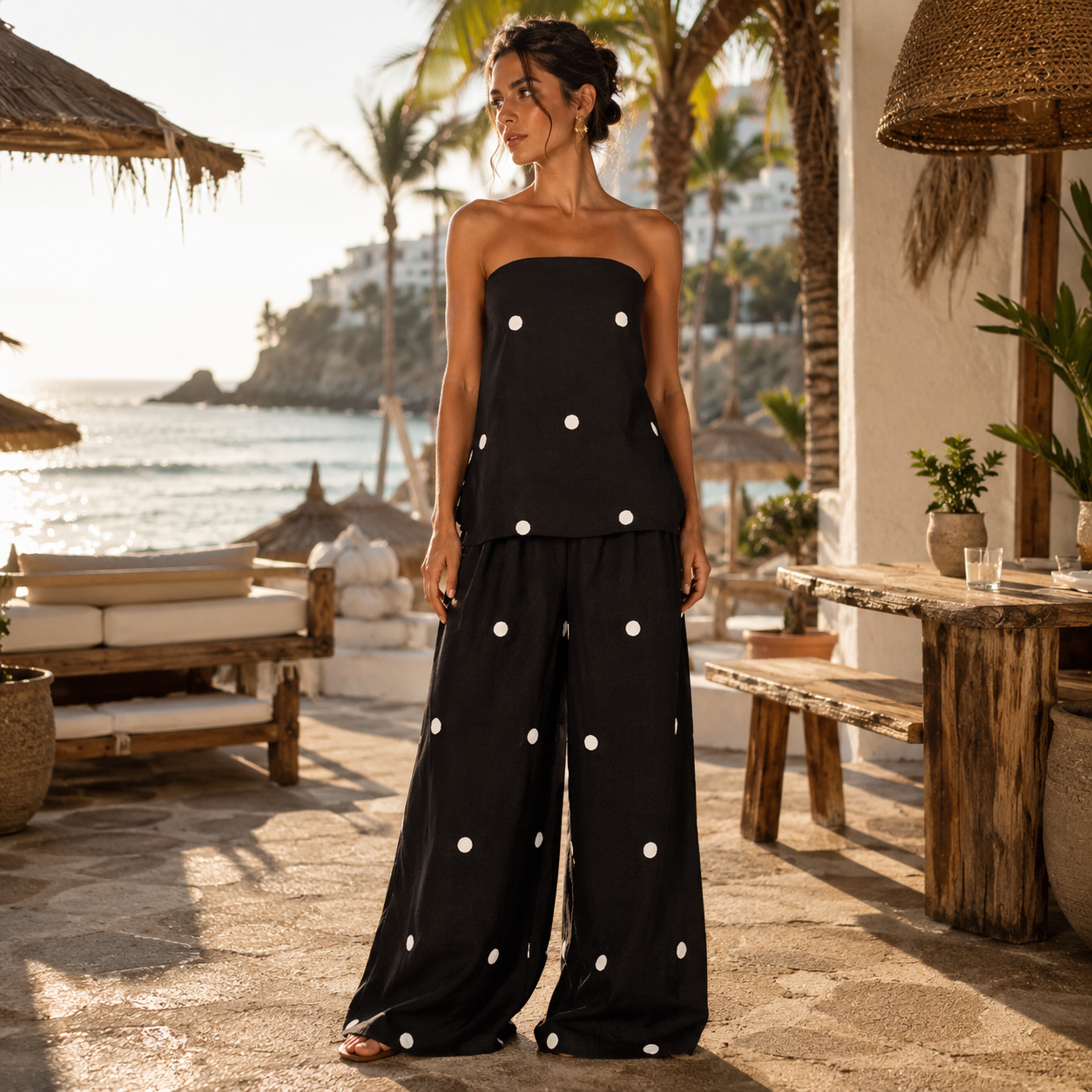 Alma | Mediterranean Polka Dot Set-3