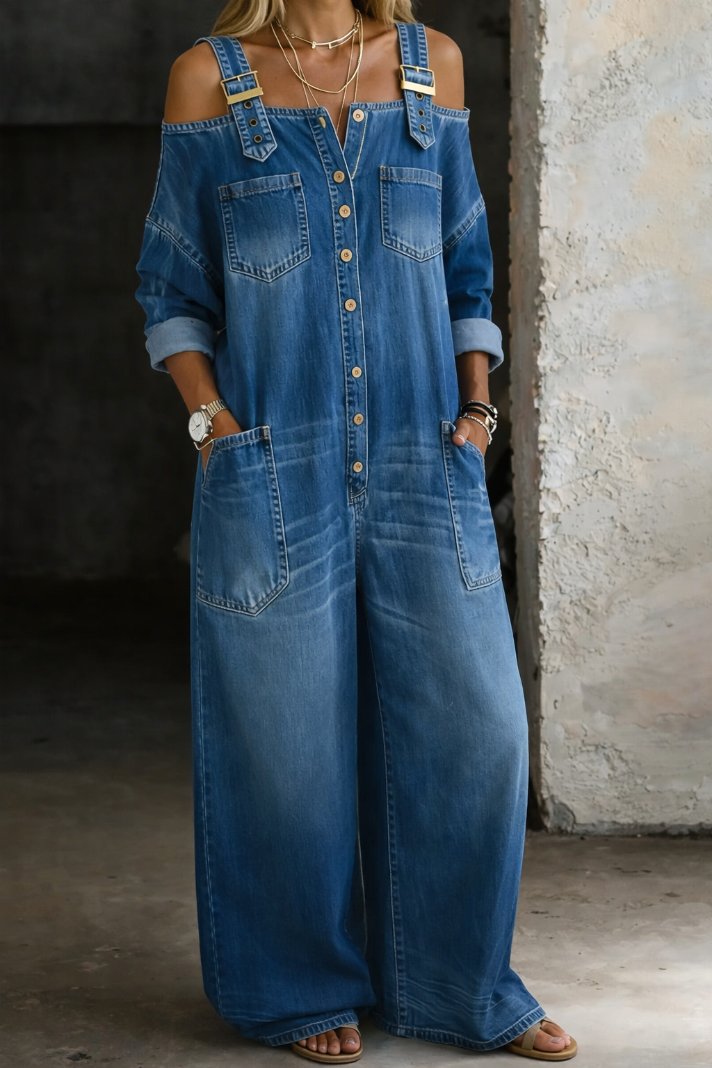 Sophia | Off Shoulder Jumpsuit-1