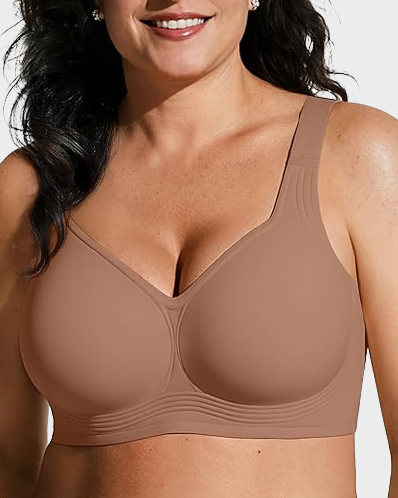 Comfortable Wireless Full Coverage Jelly Smoothing Bra-11