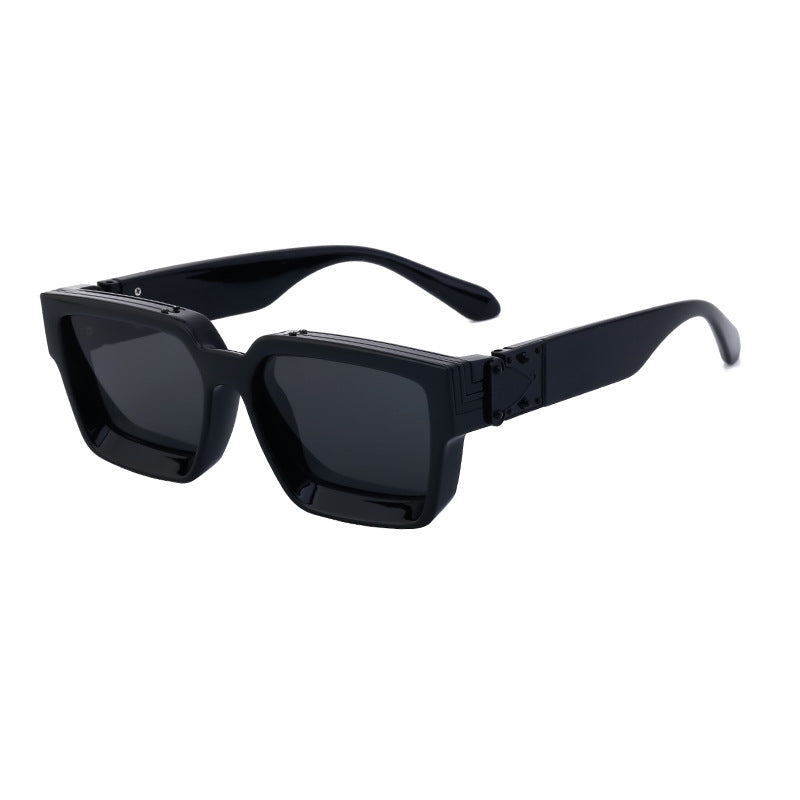 Millionaire Style Sunglasses Men Fashion Trendy Sunglasses Women High-End Square Frame Sunglasses-6