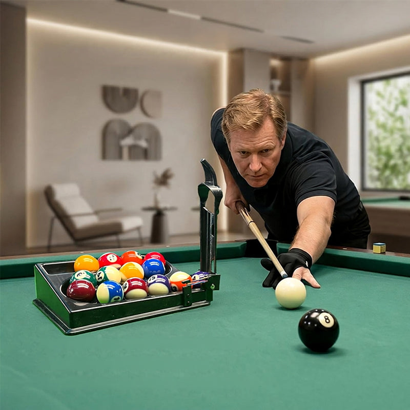 3D Printed Pool Ball Alignment Stand, Portable Snooker Training Aid & Billiard Holder-2