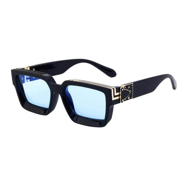 Millionaire Style Sunglasses Men Fashion Trendy Sunglasses Women High-End Square Frame Sunglasses-14
