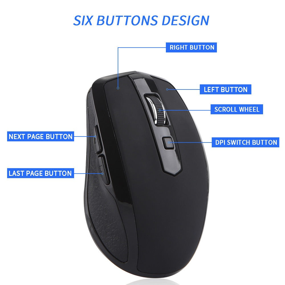 USB-C Wireless Mouse Silent Office Gaming Laptop Creative Wireless Mouse-1