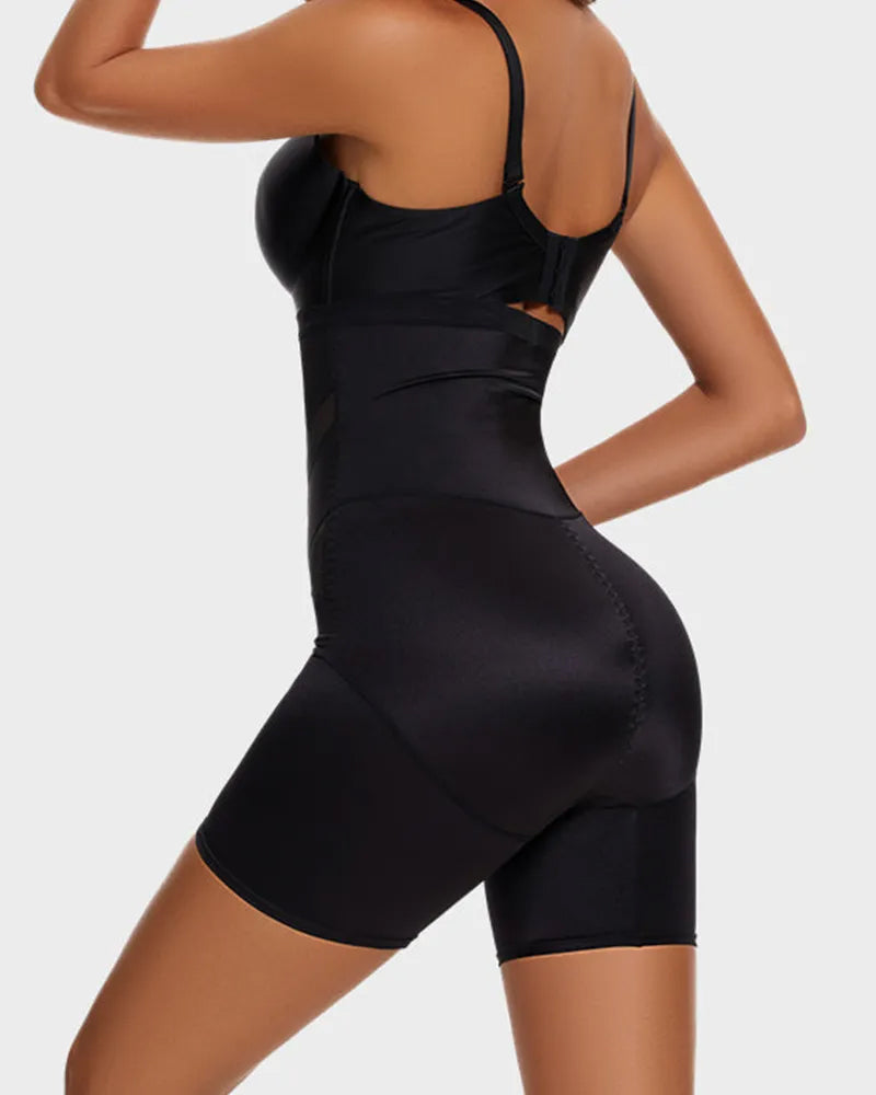 Crossover Bandage High Waist Hip-Lifting Shorts-13
