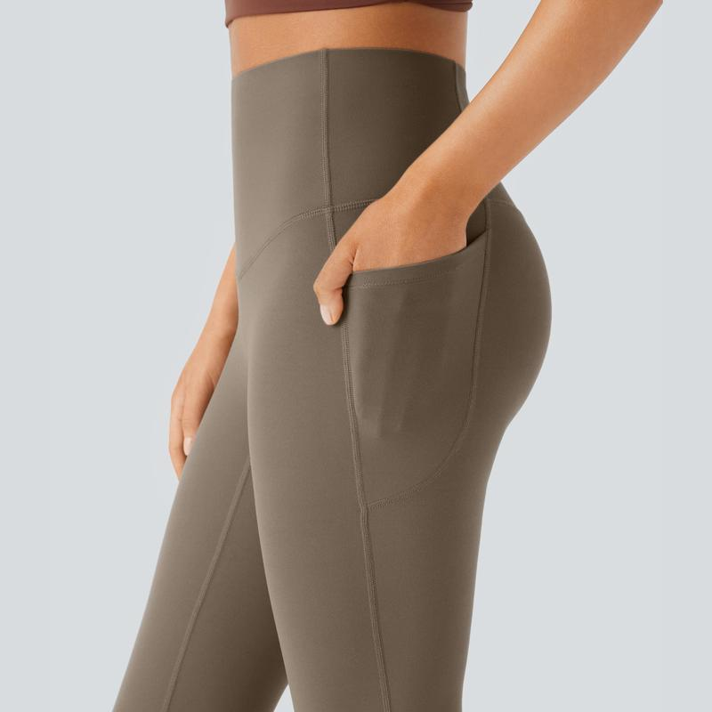 Ultra Sculpt High Waisted Tummy Control Flare Leggings-3