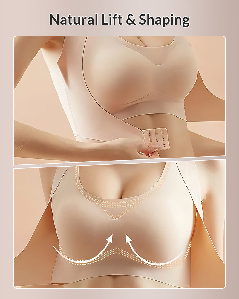 Wireless Posture Bra with Front Closure-3