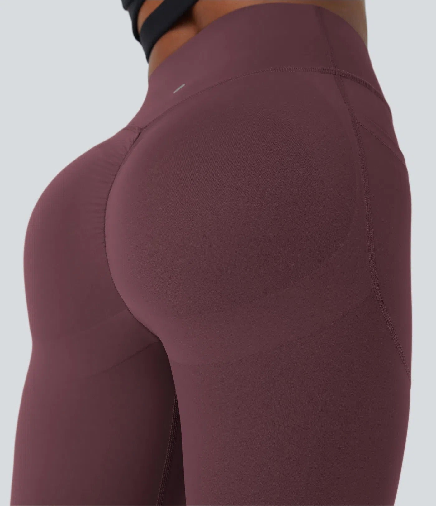 High Waisted Tummy Control Shaping Training Leggings-20