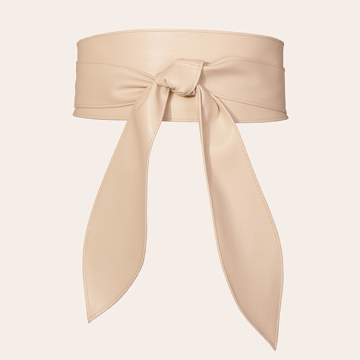 Women's Wide Waist Belt, Soft, Versatile, Elegant Bow Ribbon-9