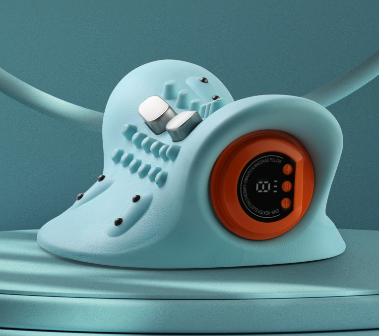 Multi functional shoulder and neck massager portable car mounted household electric kneading neck-2