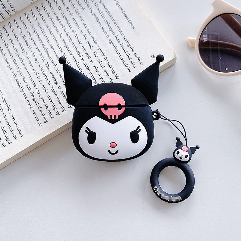 AirPods 5th generation silicone wireless Bluetooth earphone protective case suitable for Apple Pro 2nd generation cute box-10