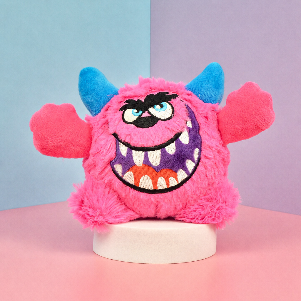 Monster squeak plush ball-21
