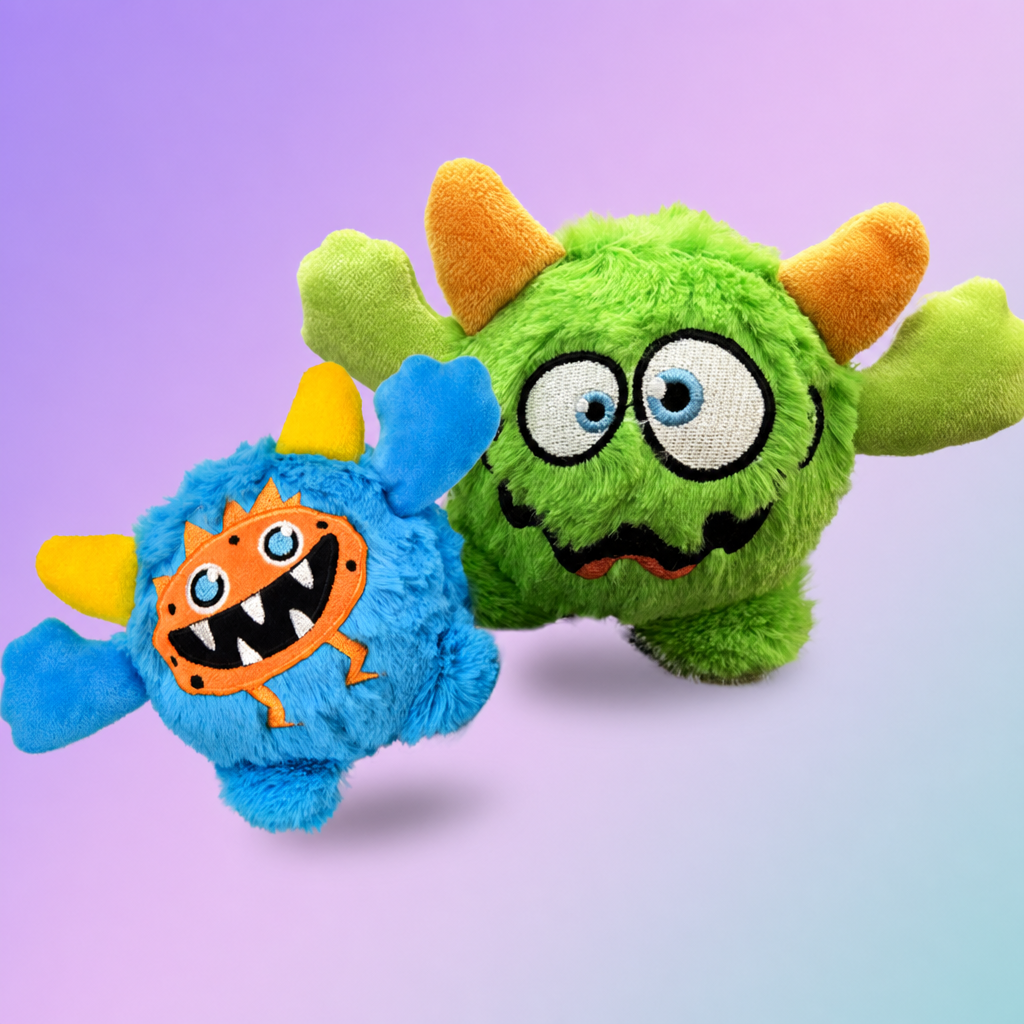 Monster squeak plush ball-1