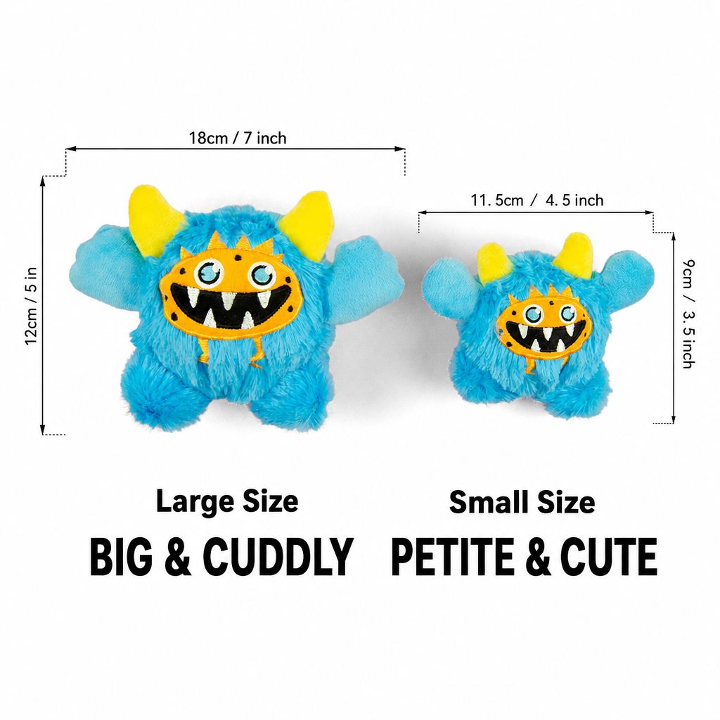 Monster squeak plush ball-4
