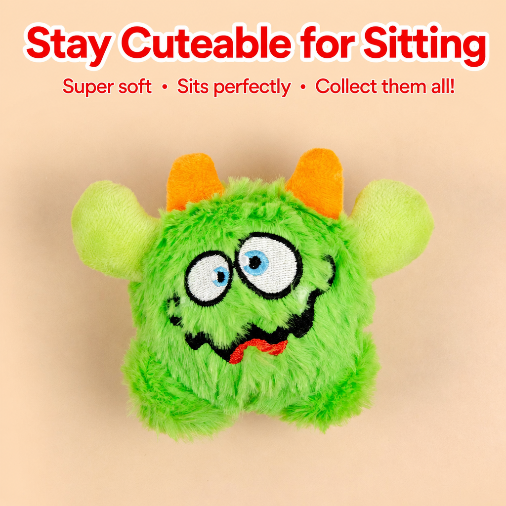 Monster squeak plush ball-8