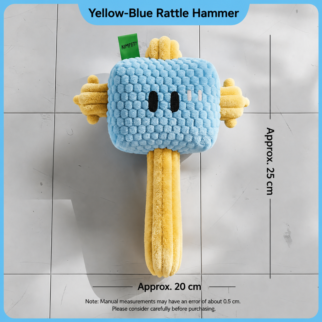 Squeaky Plush Hammer Toy-6