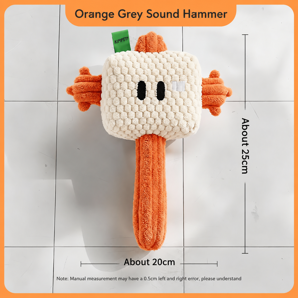 Squeaky Plush Hammer Toy-8