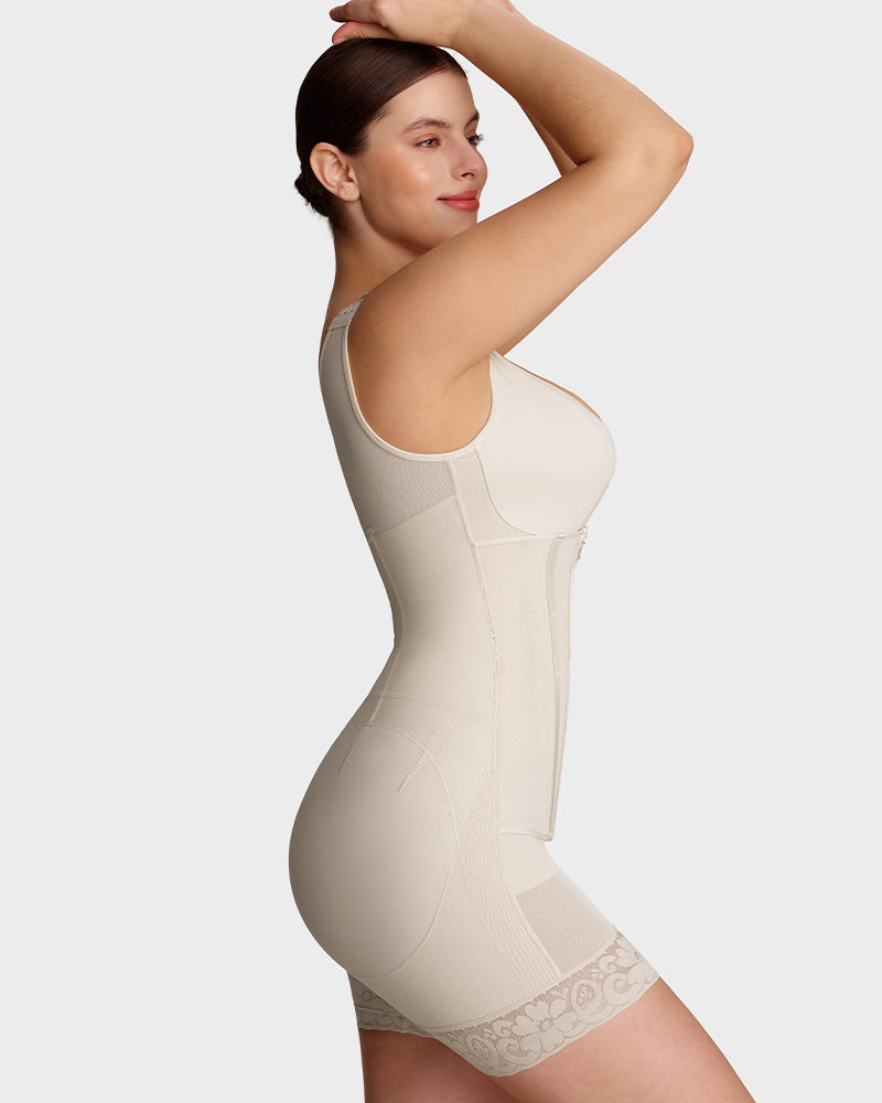 Fajas Colombianas Double Tummy Control Full Body Shapewear-2