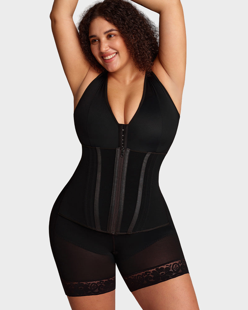 Fajas Colombianas Double Tummy Control Full Body Shapewear-8