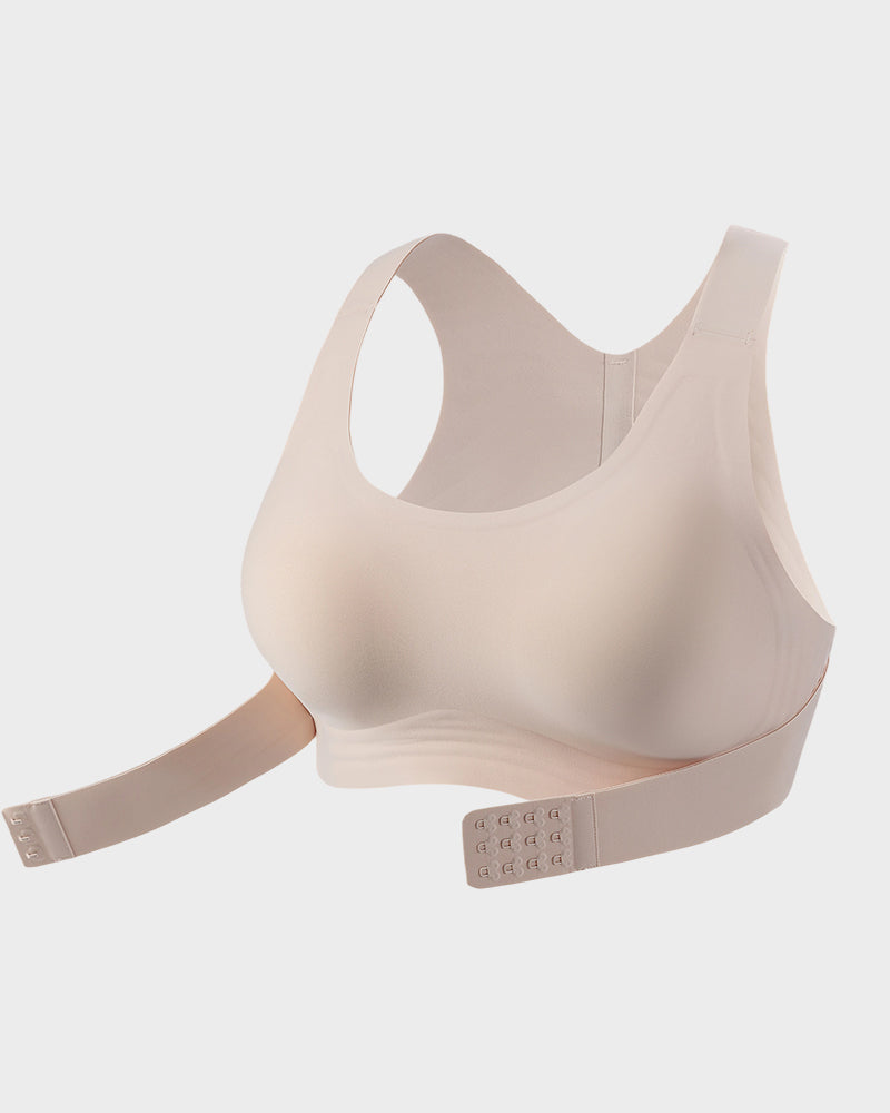 Wireless Posture Bra with Front Closure-24