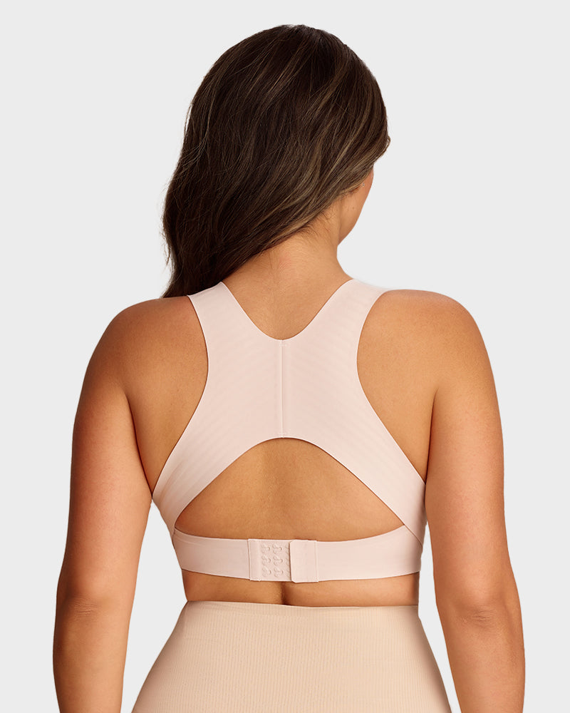 Wireless Posture Bra with Front Closure-10