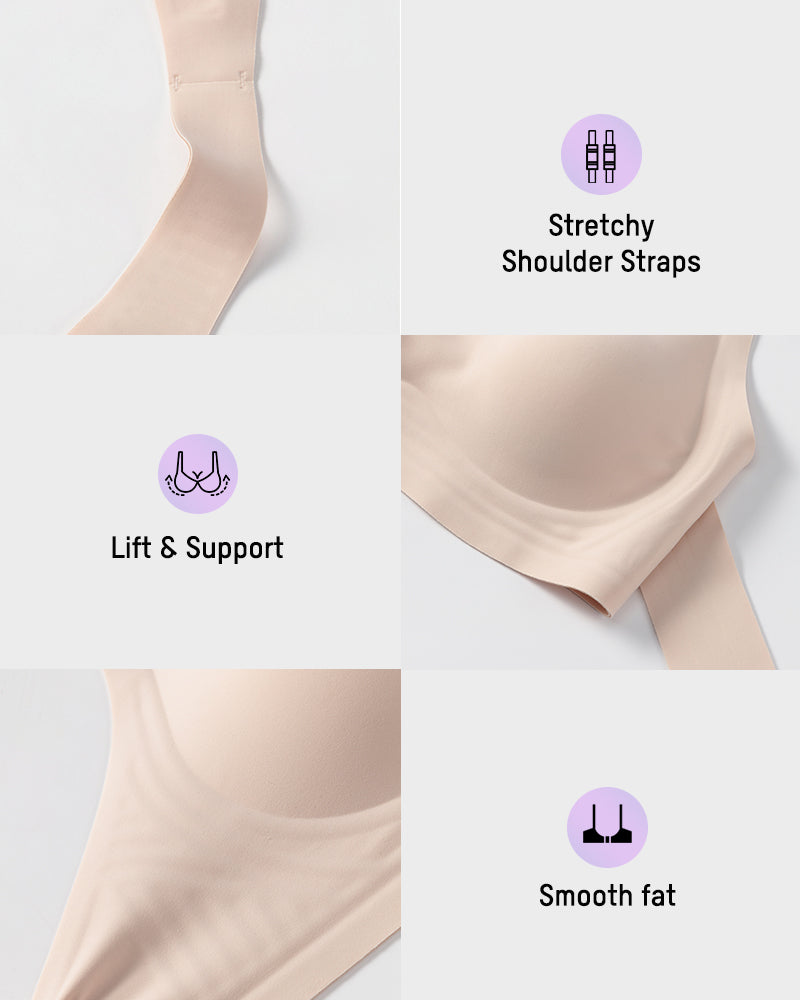 Wireless Posture Bra with Front Closure-14